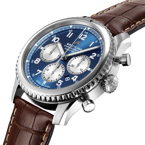 breitling navitimer 8 b01 blue|Breitling Navitimer watch price.